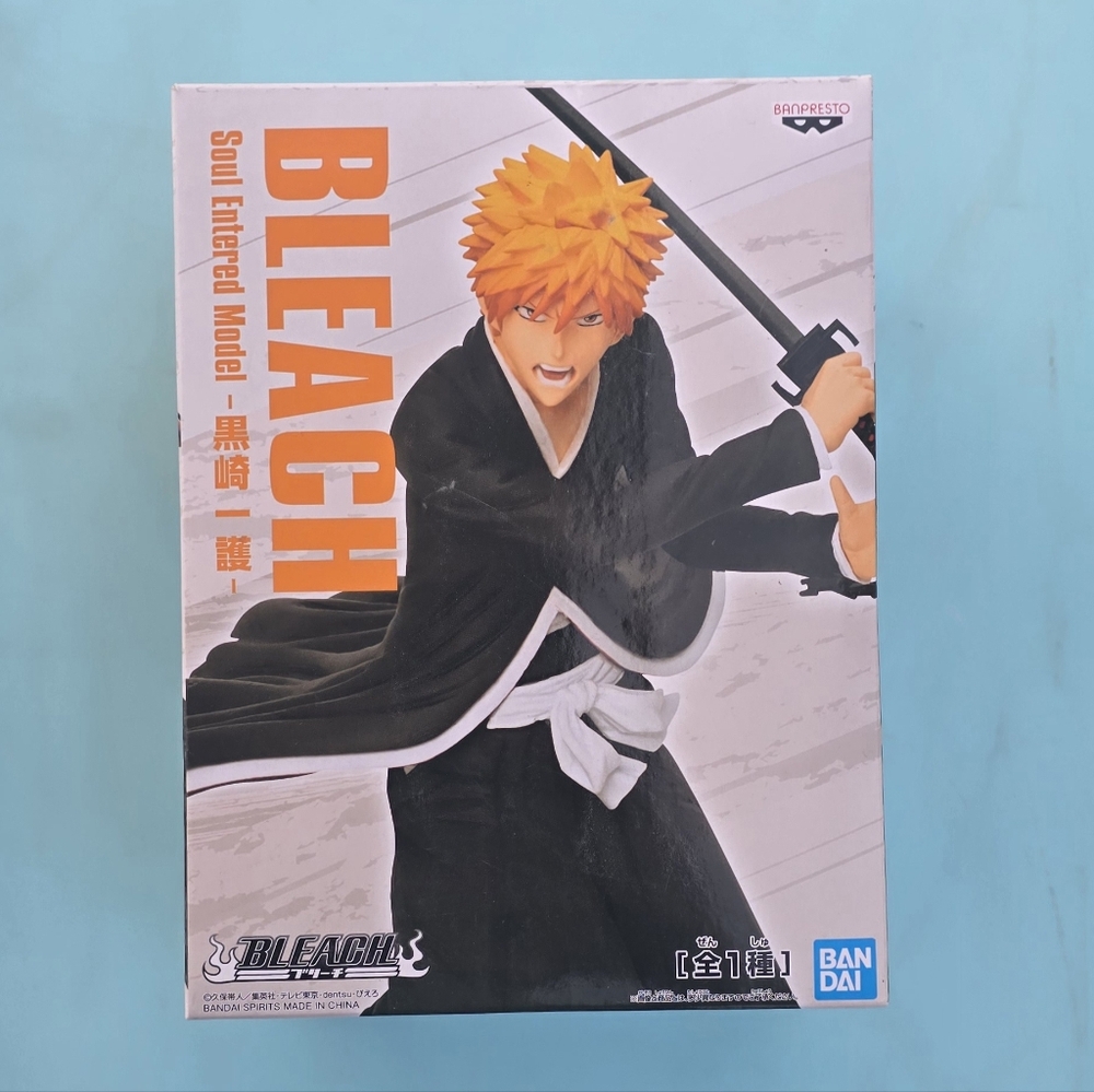 BLEACH Soul Entered Model Figure Kurosaki Ichigo Bandai Anime